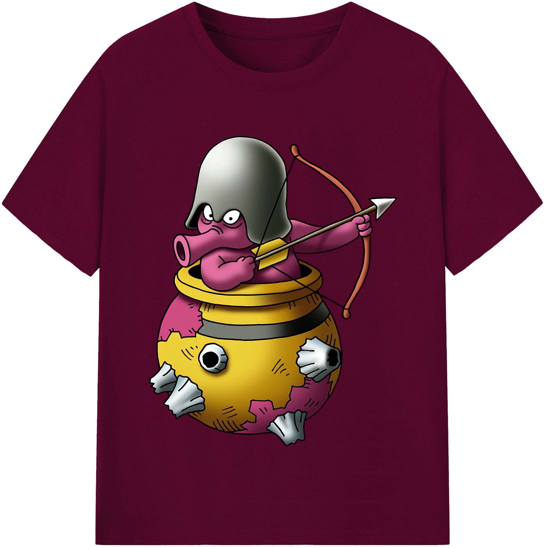 （画像用） ドラゴンクエスト Doragon Kuesuto Dragon Quest レディースカジュアルプリントTシャツ（綿100％）